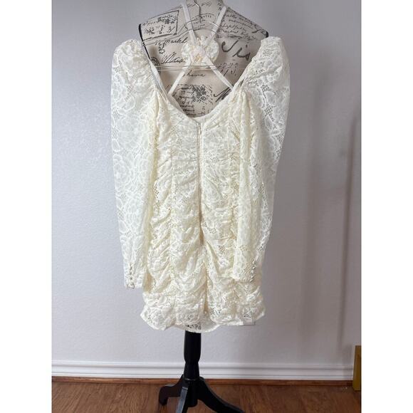 B38 For Love & Lemons Belladonna Dress Womens Small Emily in Paris Whimsical - Picture 6 of 9